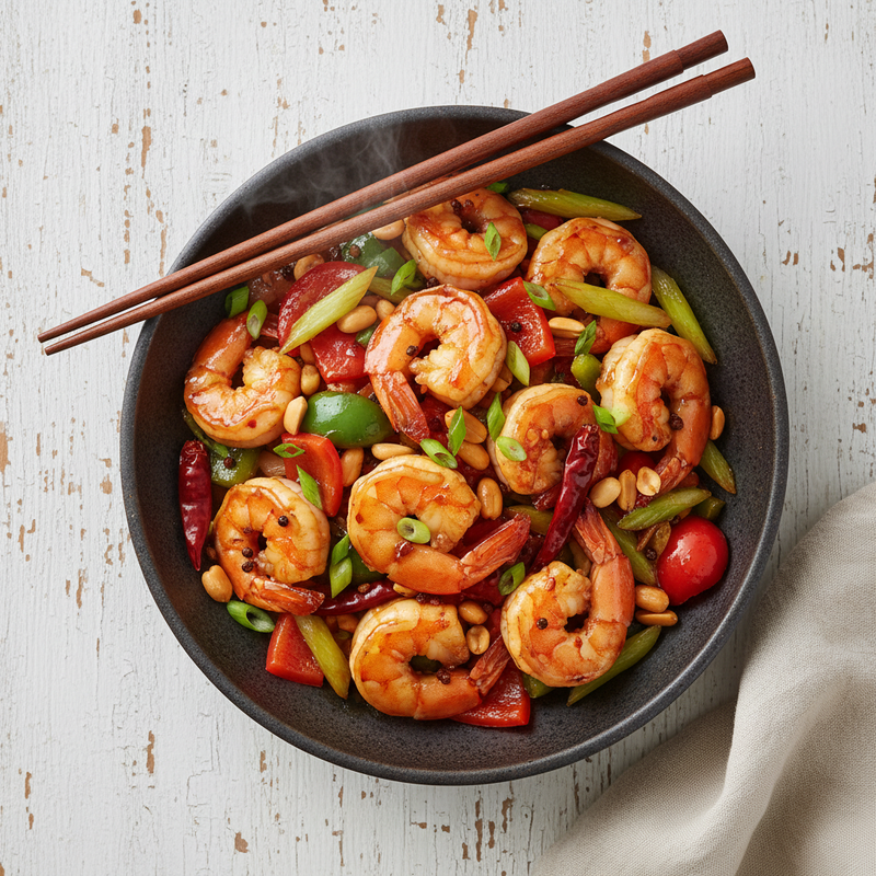 Kung Pao shrimp